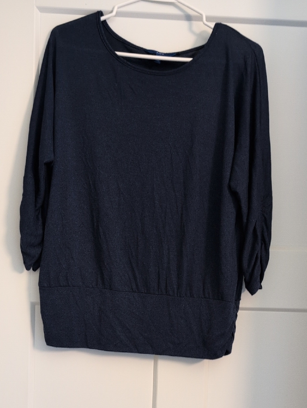 Apt. 9 Dark Navy Dolman Sleeve Knit Top